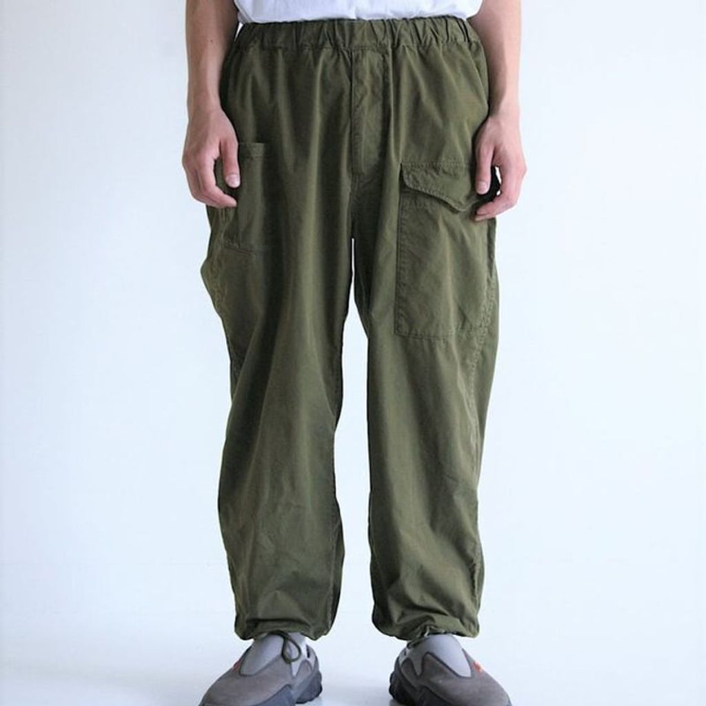 ANACHRONORM AN274 MILITARY EASY PANTS OLIVE