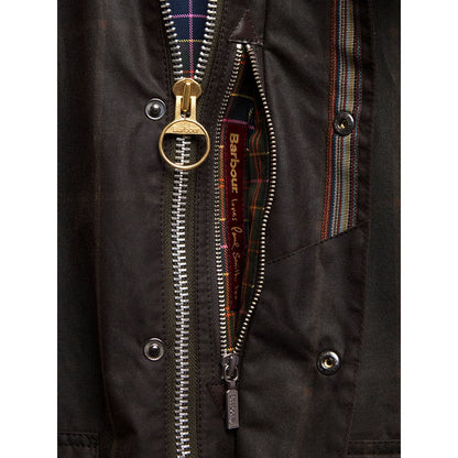 《Barbour × Paul Smith》【TRANSPORT / トランスポート】Window Pane ワックス ショート ジャケット