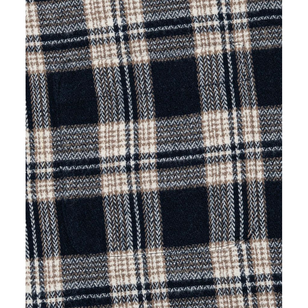 BEDWIN & THE HEARTBREAKERS FIVE BROTHER Ex. L/S CHECK SHIRT "VIN"