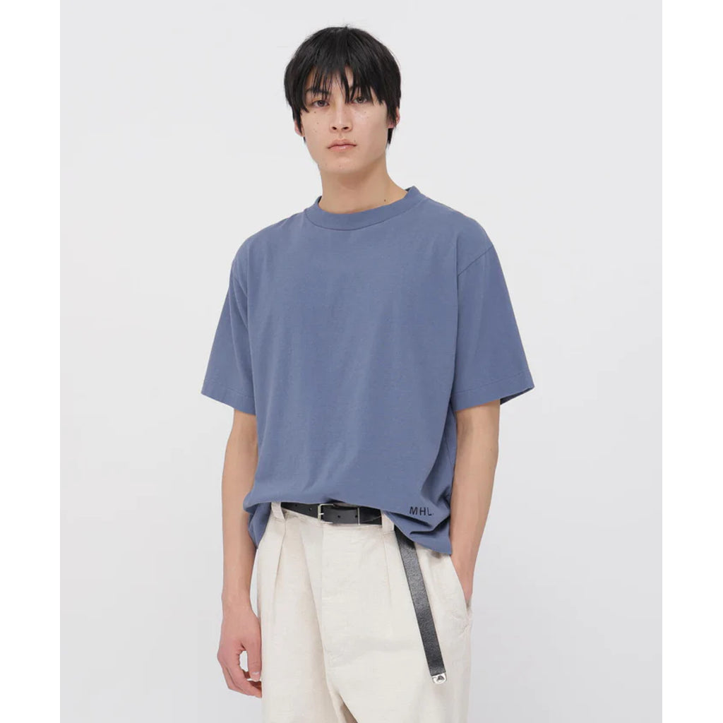 MHL. UPCYCLED COTTON JERSEY TOP