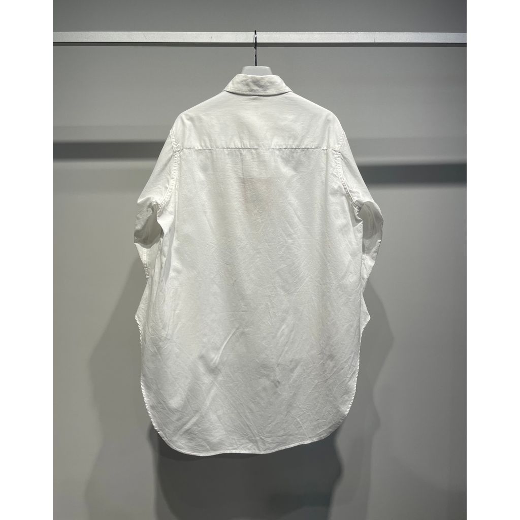 Ground Y LIGHT COTTON TWILLL WASH ONC TIGHT SHIRT