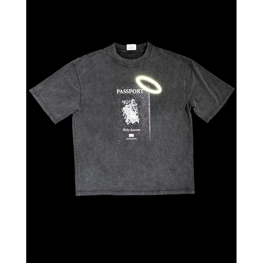 TALKING ABOUT THE ABSTRACTION TRANSCRIPTION ANGEL RING TEE