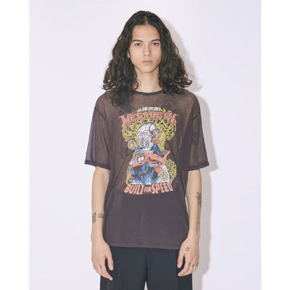 beautiful people MEGADETH sheer jersey T-shirt