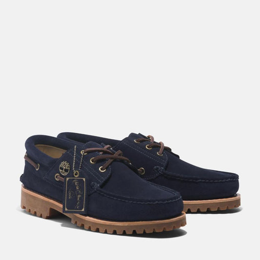 Timberland Authentic 3 Eye Classic Blue Suede