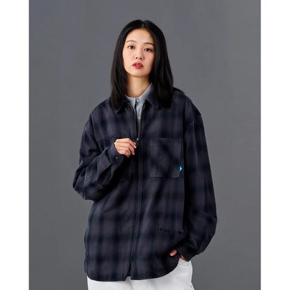 Liberaiders  OMBRE ZIP SHIRT