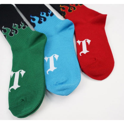 BOKU HA TANOSII ／ BOKUTANO SOCKS "Flames"