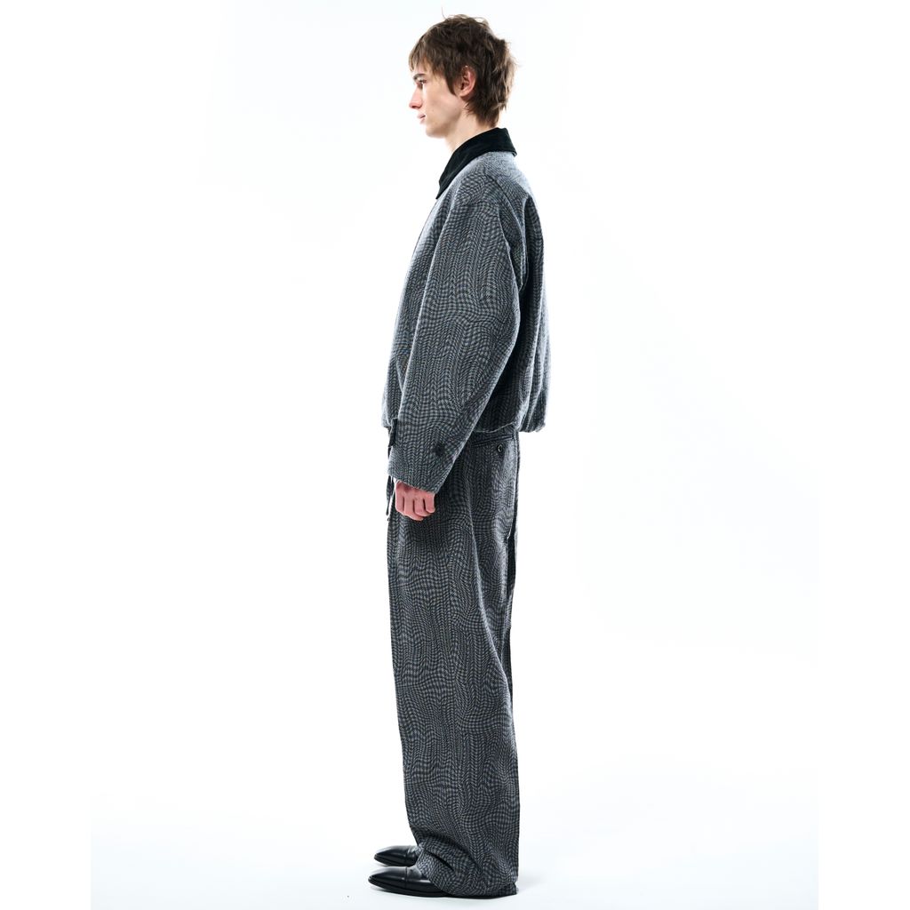 TOLQ  Padded Zip Short Jacket