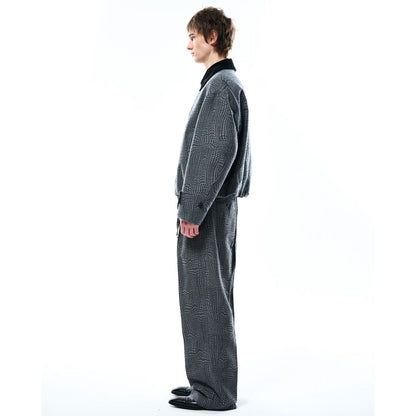 TOLQ  Padded Zip Short Jacket