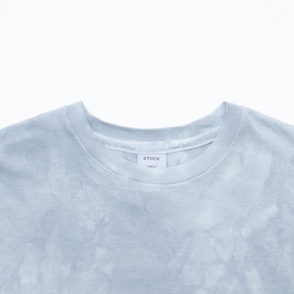 YAECA STOCK  Dry-touch Short Sleeve Tubular T-shirts Tie-Dye