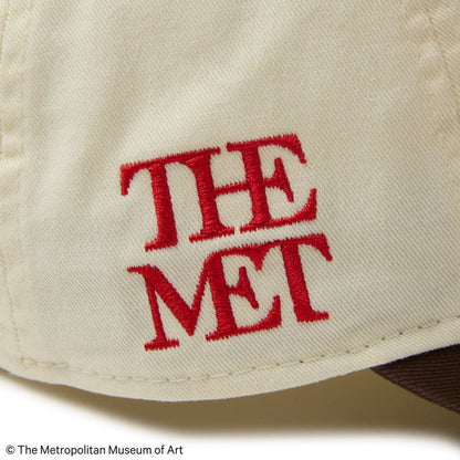 NEW ERA  9THIRTY The Met レザーストラップ クローム ウォルナットバイザー