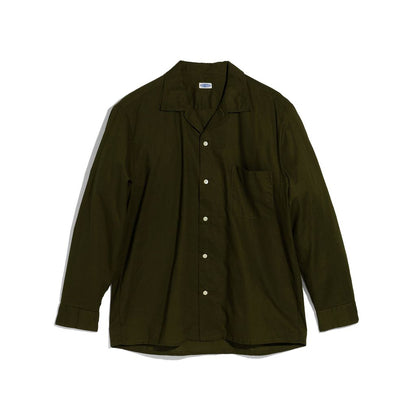 FOUNDOUR OPEN COLLAR SHIRT