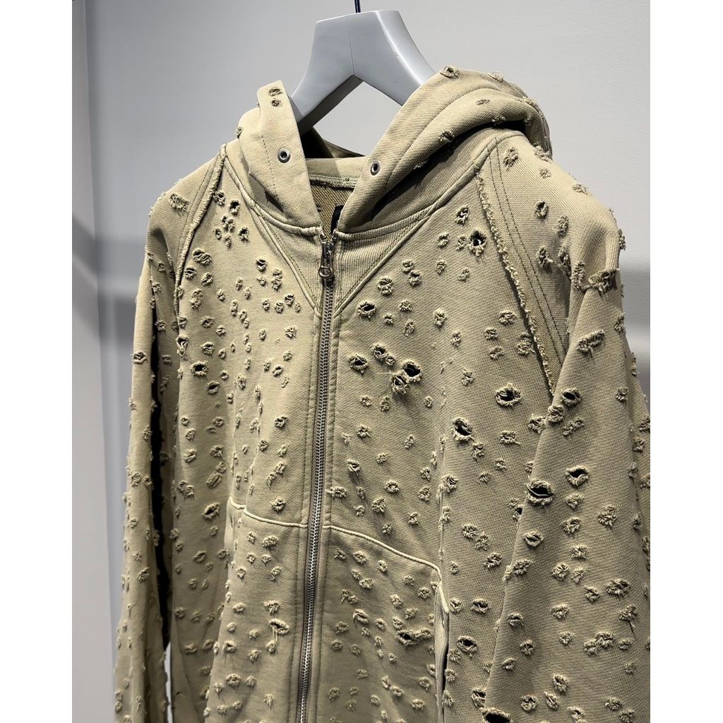 FAF Dameged Zip up Hoodie