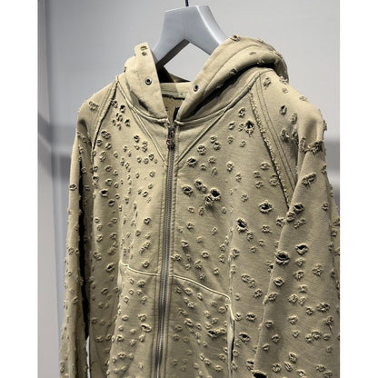 FAF Dameged Zip up Hoodie