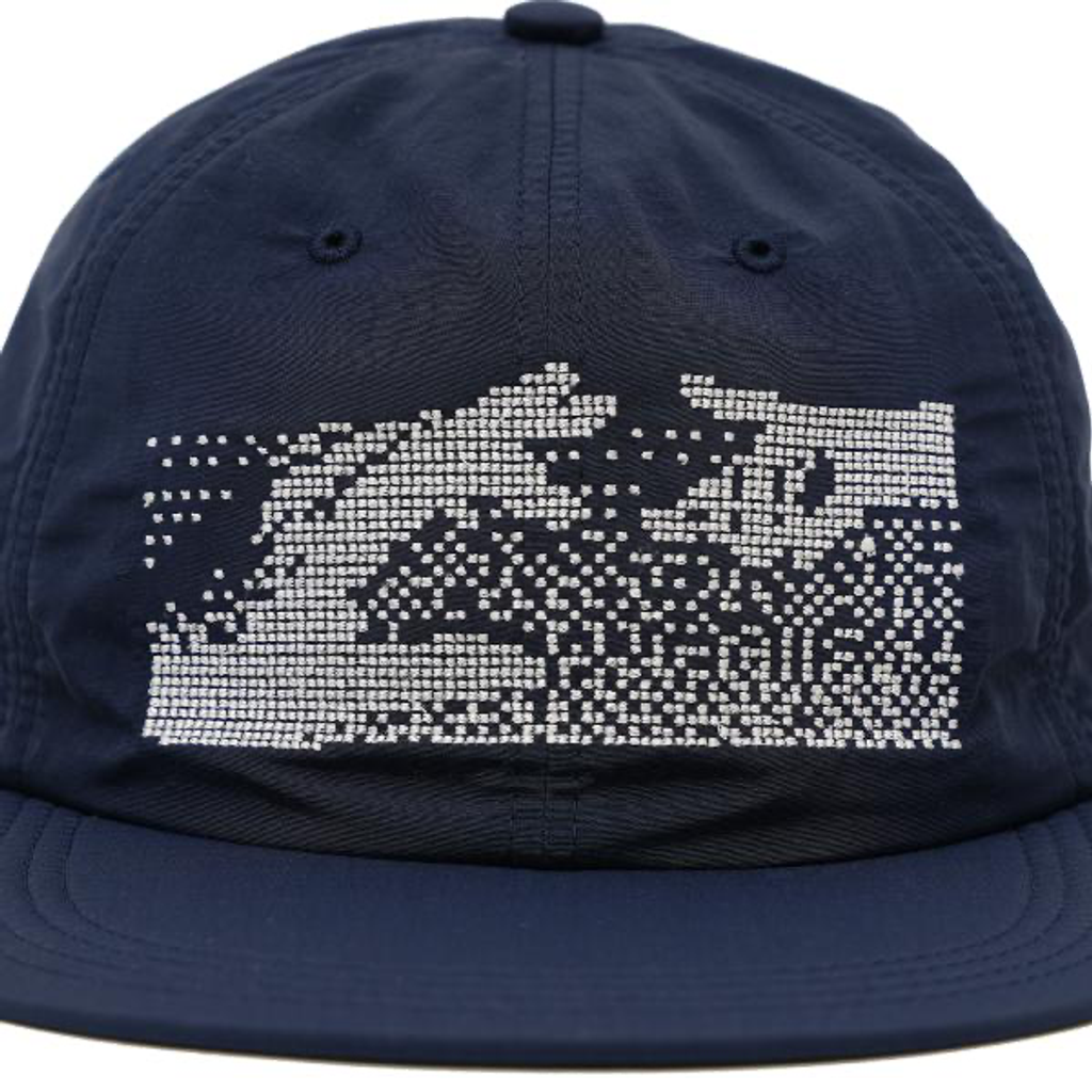 GARBAGE INDUSTRIES SOFT BRIM 6 PANEL CAP (KEEP IN TOUCH)