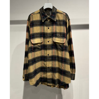 blurhms Cotton Rayon Ombre Work Shirt L/S