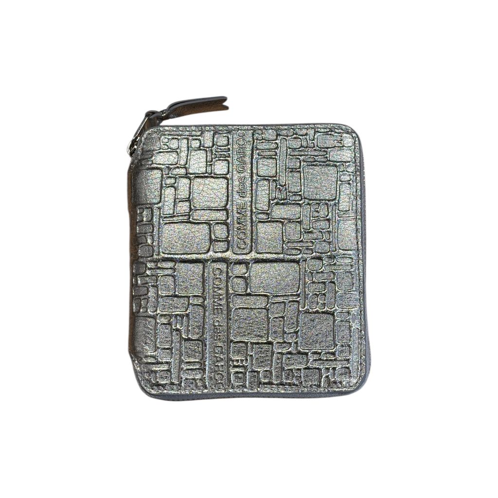 Wallet COMME des GARCONS Embossed Logotype2 Silver