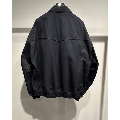 COMME des GARCONS HOMME COTTON YARN-DYED BLOUSON（NAVY）