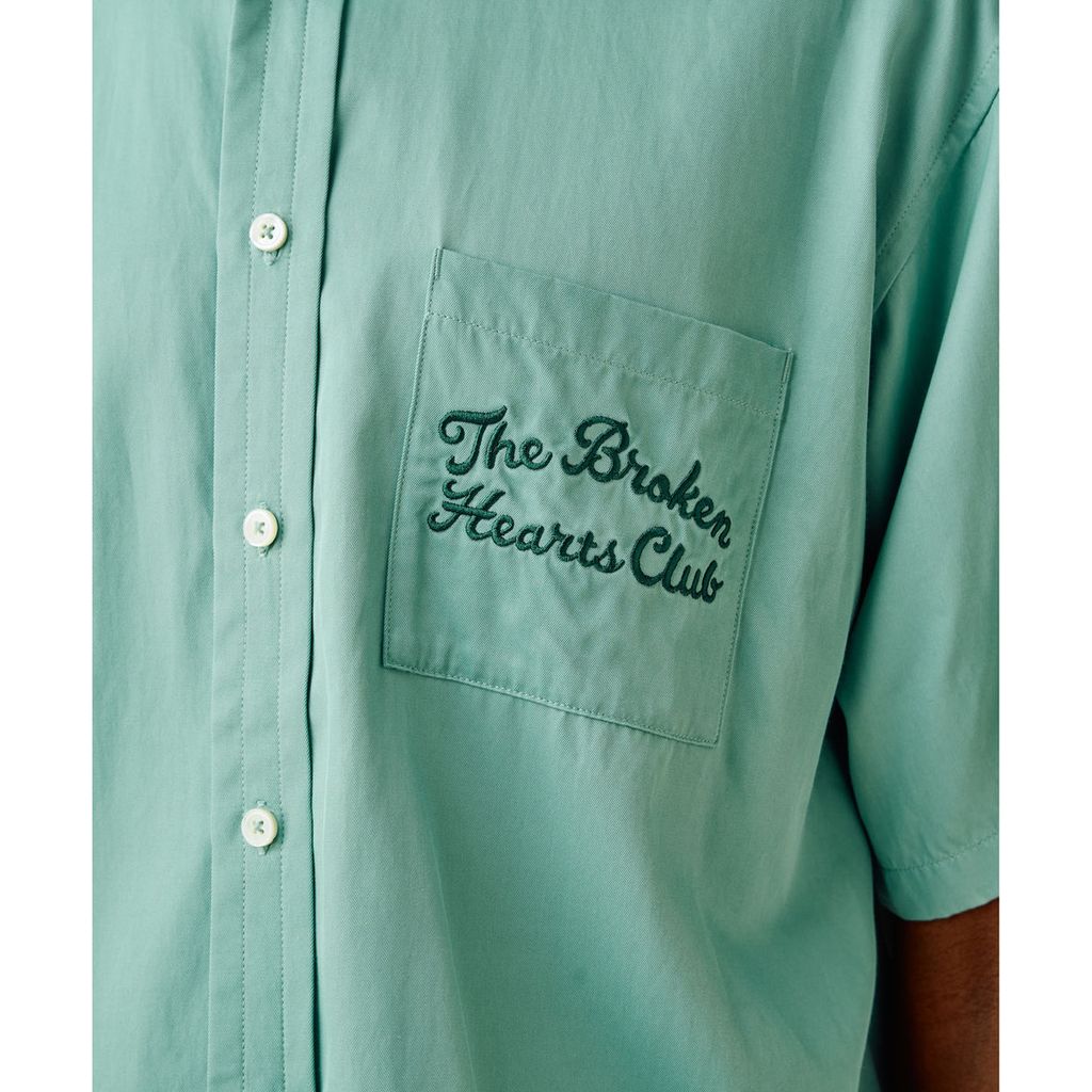 BEDWIN & THE HEARTBREAKERS S/S EMBROIDERED SHIRT "BLUNT"