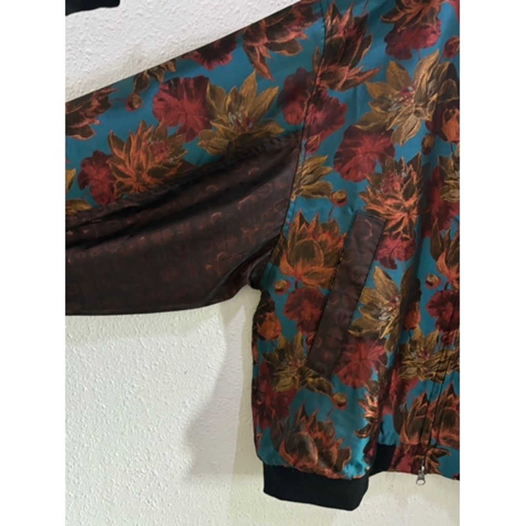 THOMAS MAGPIE flower Jacquard blouson