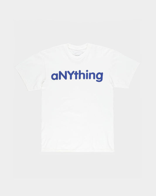 aNYthing Logo T-Shirt - White