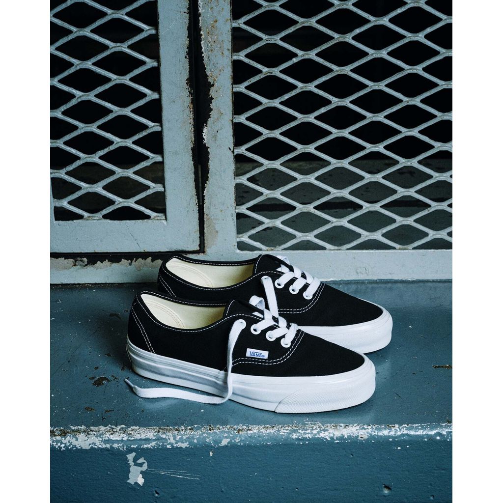 VANS PREMIUM オーセンティック LX Authentic Reissue 44(BLACK/WHITE)