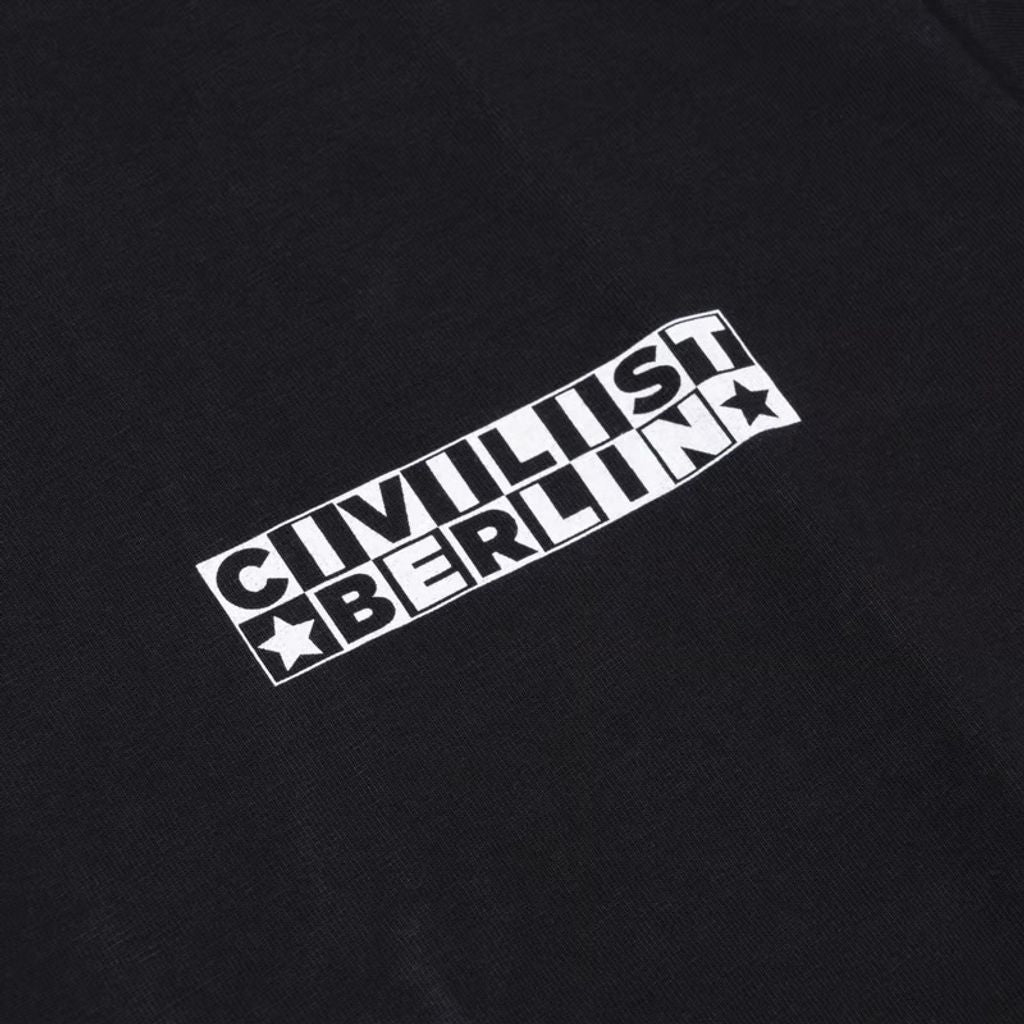 Civilist Monochrome Tee - Black