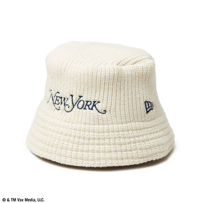 NEW ERA  ニットバケット New York Magazine クローム