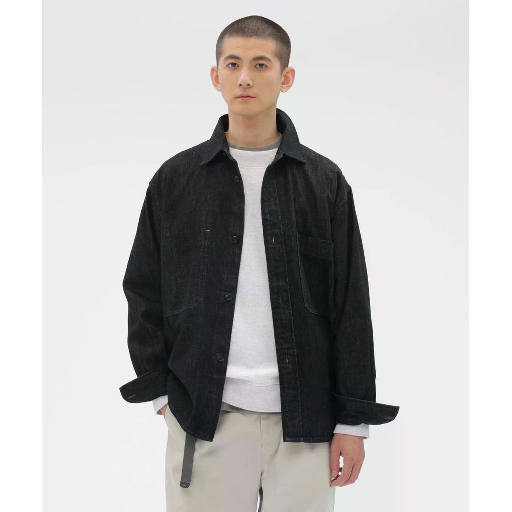 MHL. CANTON LIGHT DENIM SHIRT