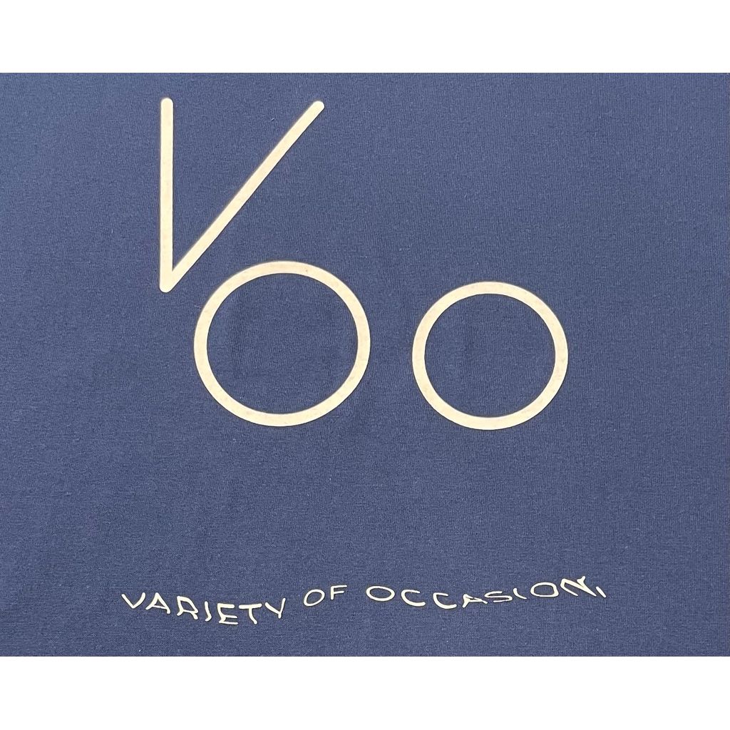 VOO × LINEAGE CORE SP ACHIVE LOGO TEE（INDIGO）