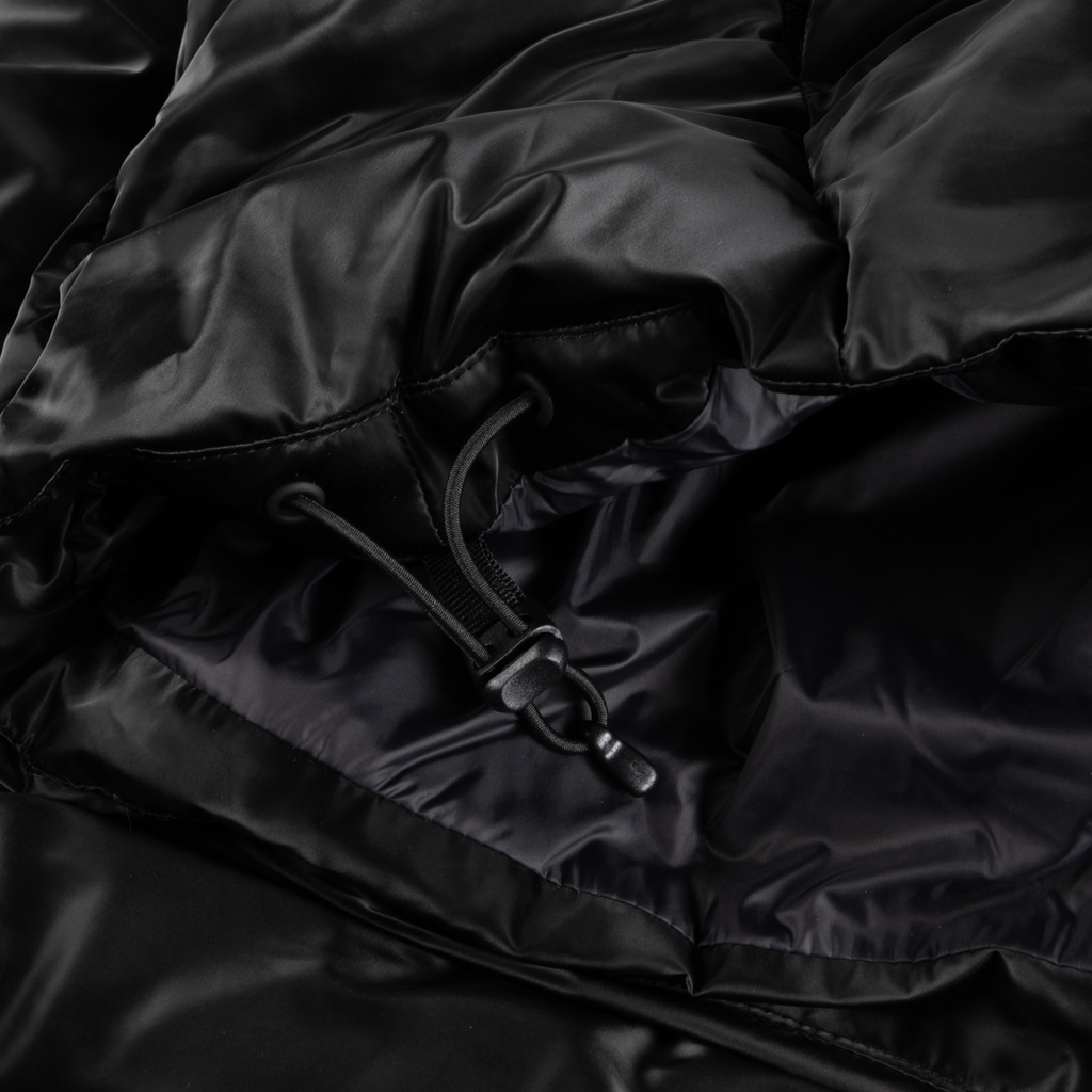 Dime Wavy Puffer (Smoke Black)