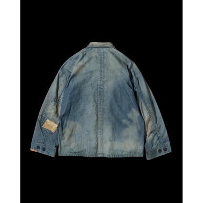 ANACHRONORM CHAMBRAY REMAKED FATIGUE JACKET