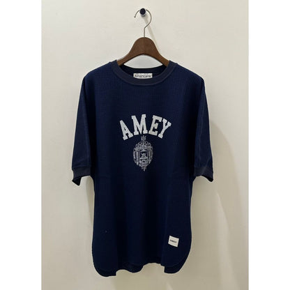 Americana アメリカーナ ビッグ ワッフル バック ガゼット ショートスリーブ プルオーバー 25SS BRF-M-767A/4