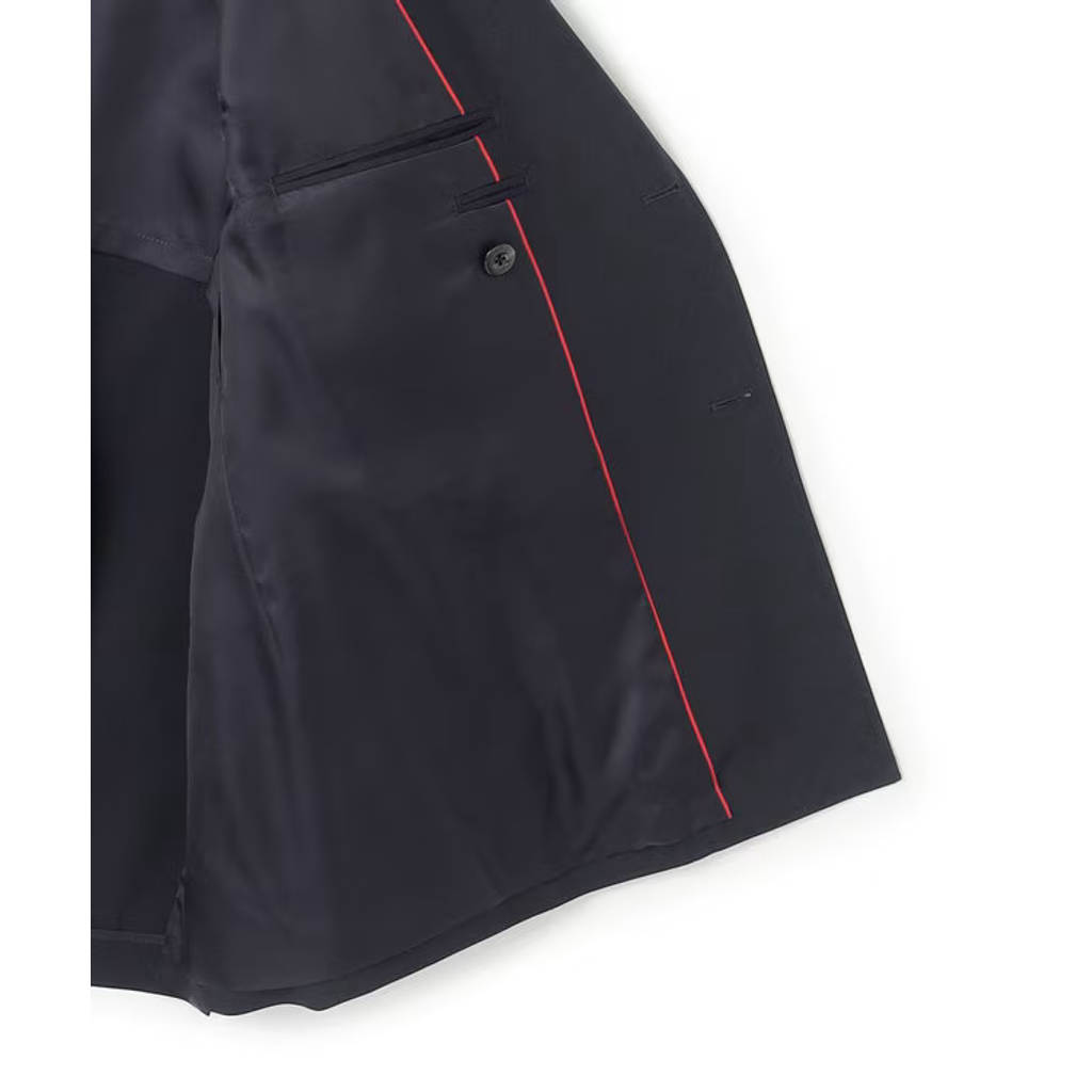 J.PRESS ORIGINALS【UNISEX】Wool Polyester Stretch Toropical 4B Blazer / Baggy-Fit