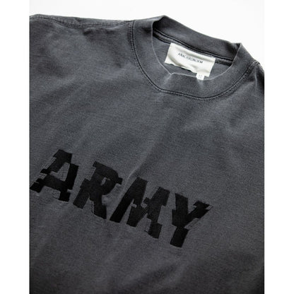 ANACHRONORM ANNK-004 ARMY GLITCH EMBROIDERY S/S T-S