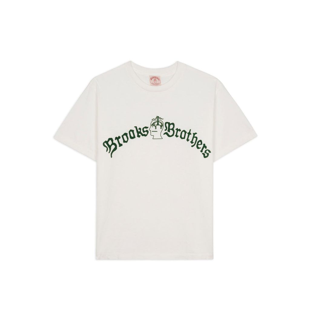 BRAIN DEAD  Brooks Brothers California Tubular T-shirt