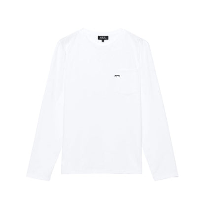 A.P.C. L/S T-SHIRT POCKET emb JPS