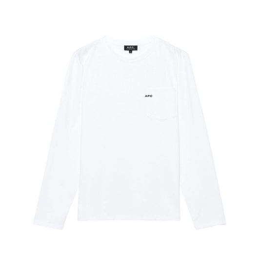 A.P.C. L/S T-SHIRT POCKET emb JPS