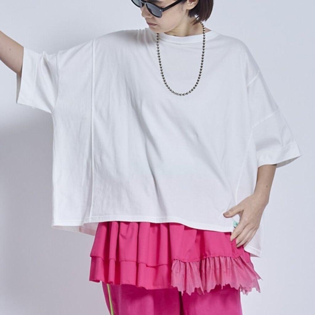 THOMAS MAGPIE Cotton Wide Tops 2262811