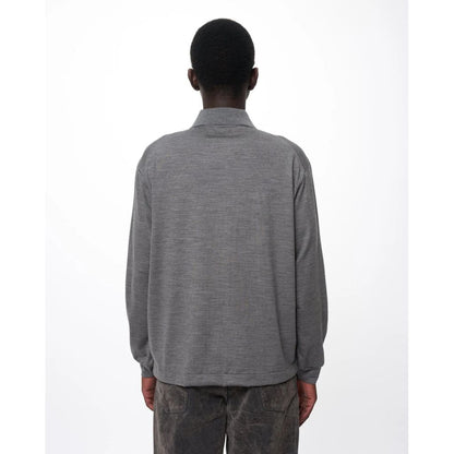 marka  Super 100s Washable Wool Jersey / Shirt Cardigan