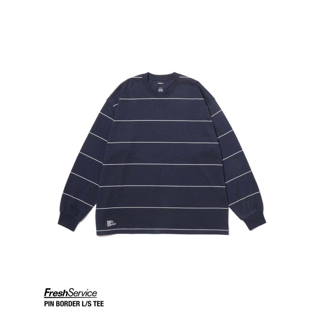 FreshService "PIN BORDER L/S TEE"