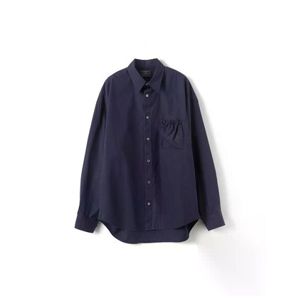 refomed WRIST PATCH SLOUCH SHIRT