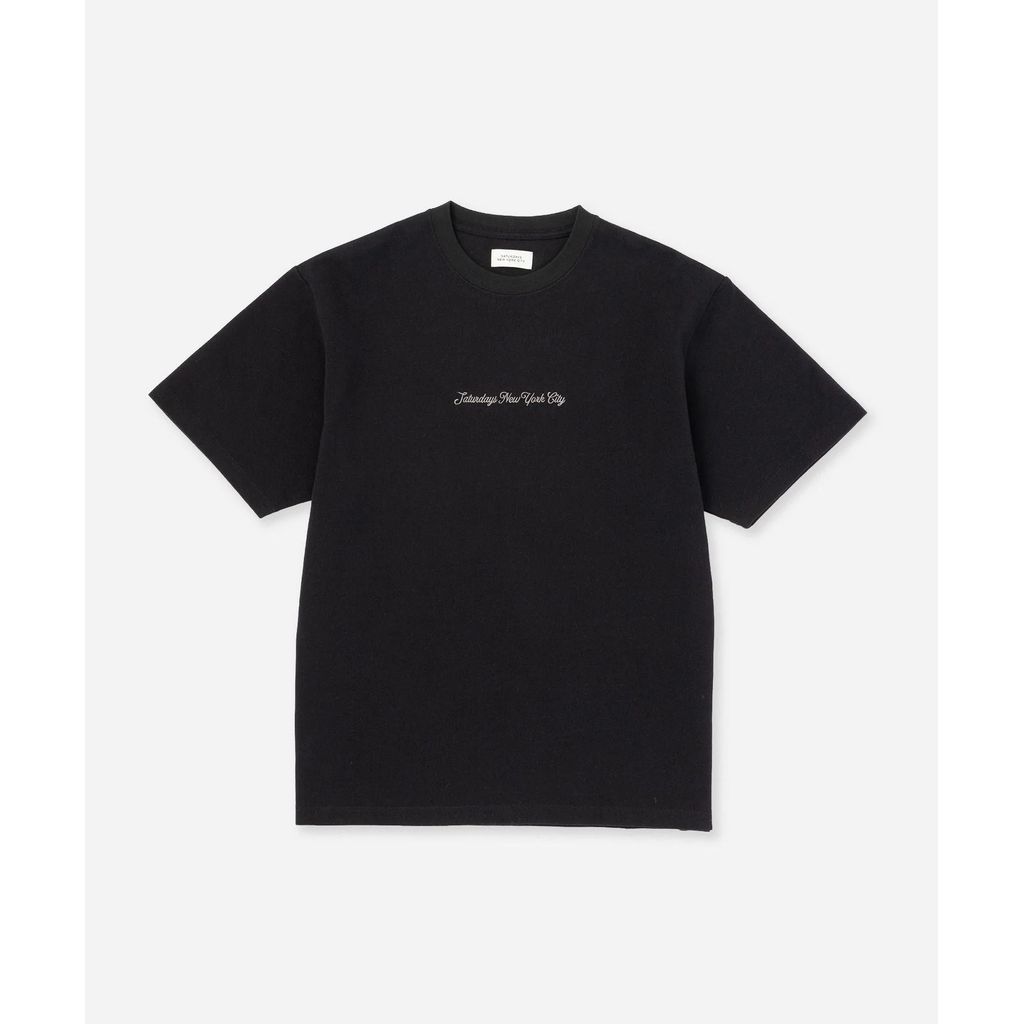 SATURDAYS NEW YORK CITY Pique Logo Standard SS Tee BBM26250