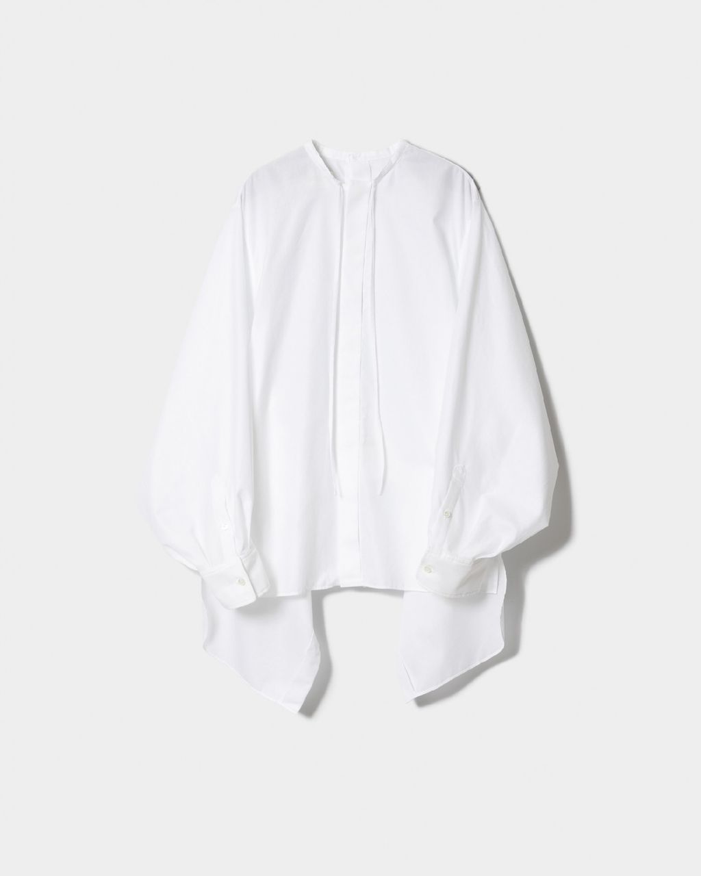 beautiful people double-end leno cloth tuxedo blouse