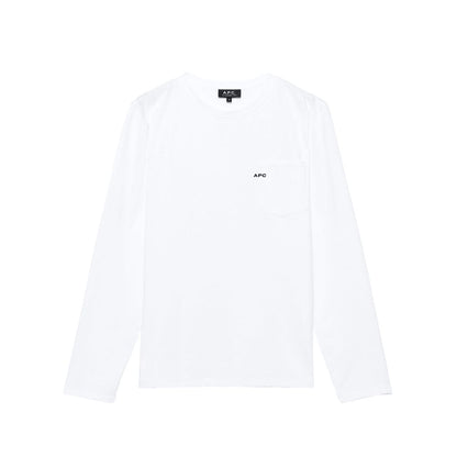 A.P.C.  刺繍入りポケット付長袖Tシャツ