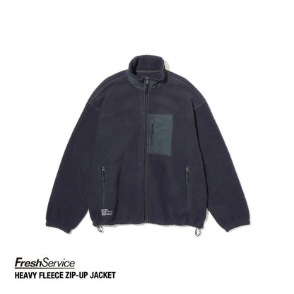 FreshService "HEAVY FLEECE ZIP-UP JACKET"