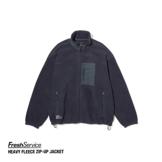 FreshService "HEAVY FLEECE ZIP-UP JACKET"