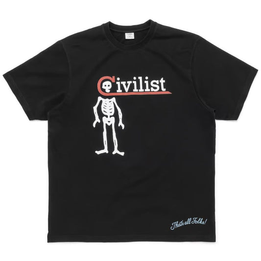 Civilist News Tee - Black