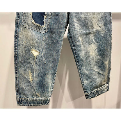 PORTER CLASSIC STEINBECK DENIM POCKET PANTS VINTAGE CUSTOM