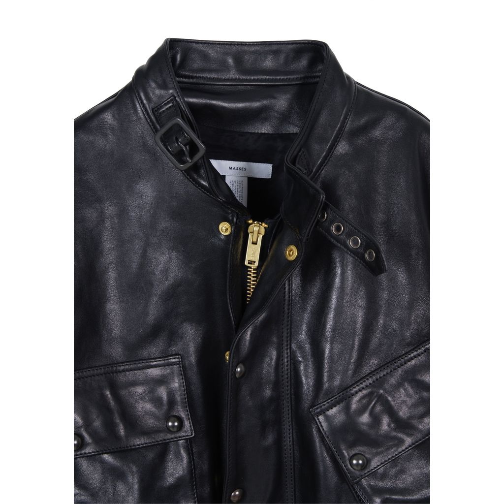 MASSES HORSE LEATHER COAT VINTAGE W