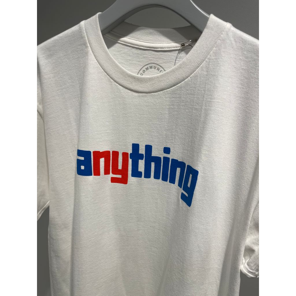 訳あり aNYthing SPEEDBALL LOGO T-SHIRT